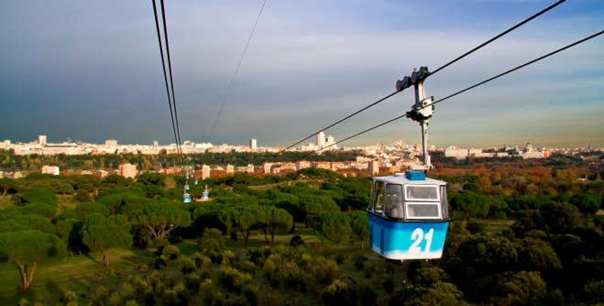 Place Teleferico Madrid en Casa de Campo.