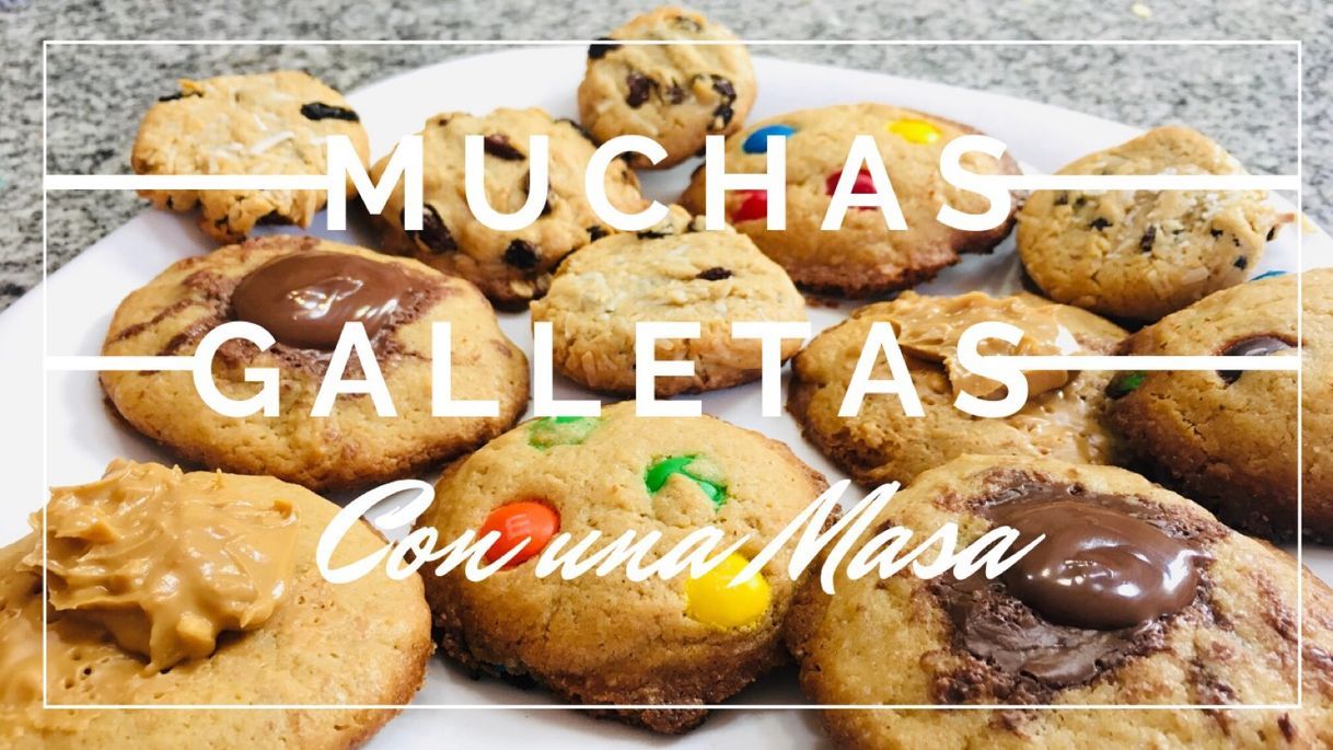 Fashion 5 GALLETAS 🍪 DIFERENTES con 1 sola Masa 😋