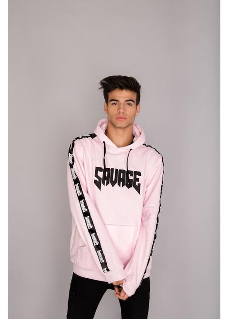 Social Sudadera savage rosa