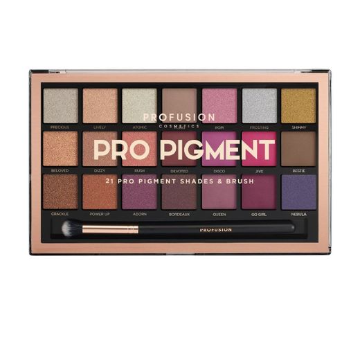 Profusión cosmetics Pro pigment palette