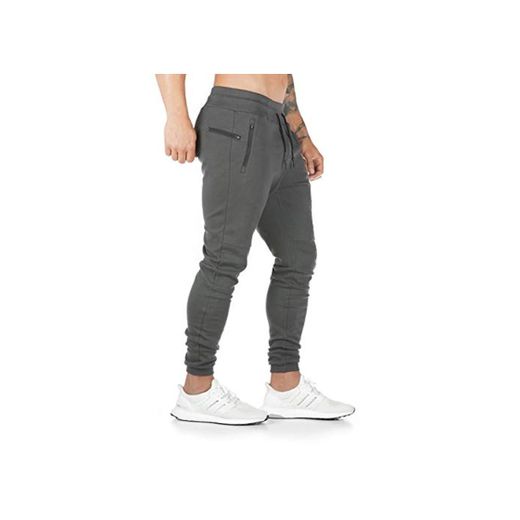 Yageshark - Pantalones de deporte para hombre