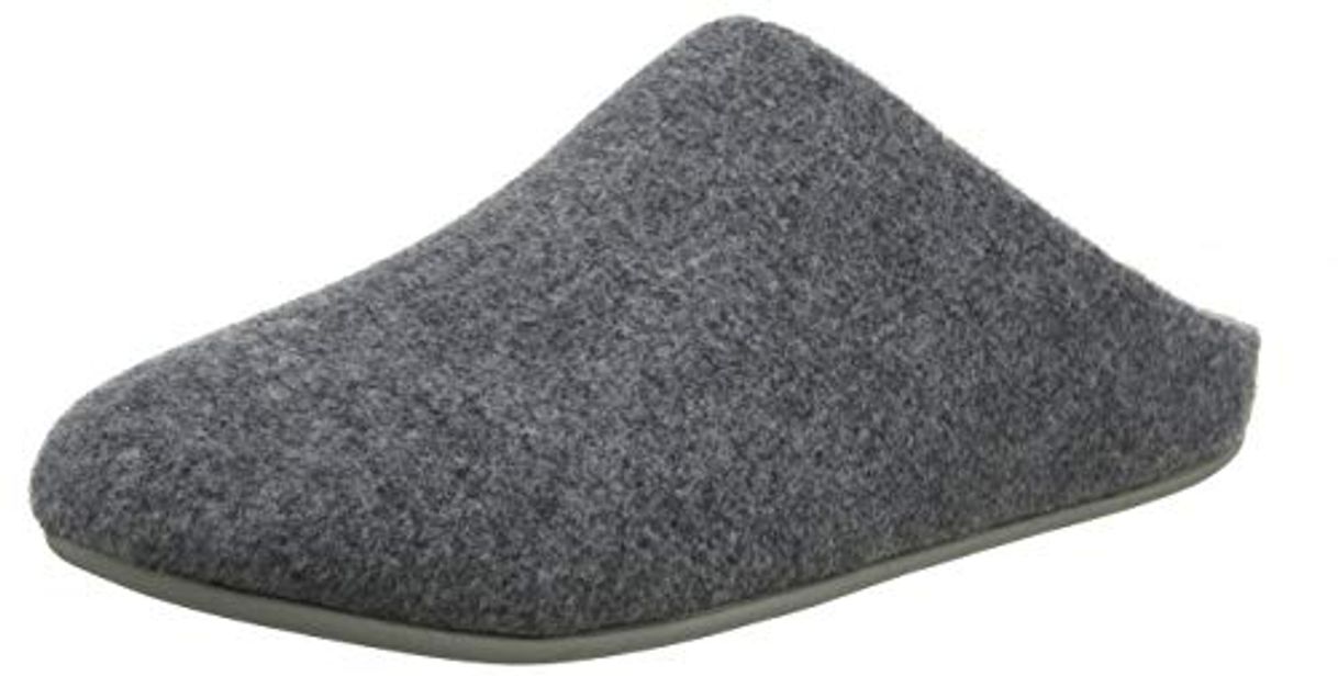 Product FitFlop Chrissie Felt, Pantuflas para Mujer, Gris