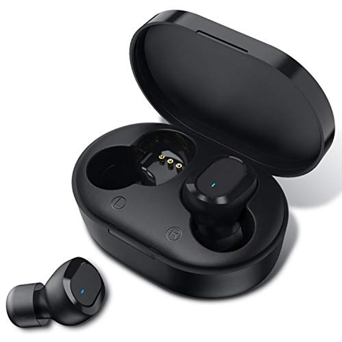 Social HolyHigh Auriculares Inalambricos Bluetooth Auriculares Bluetooth 5.0 Sonido Estéreo HiFi con Caja