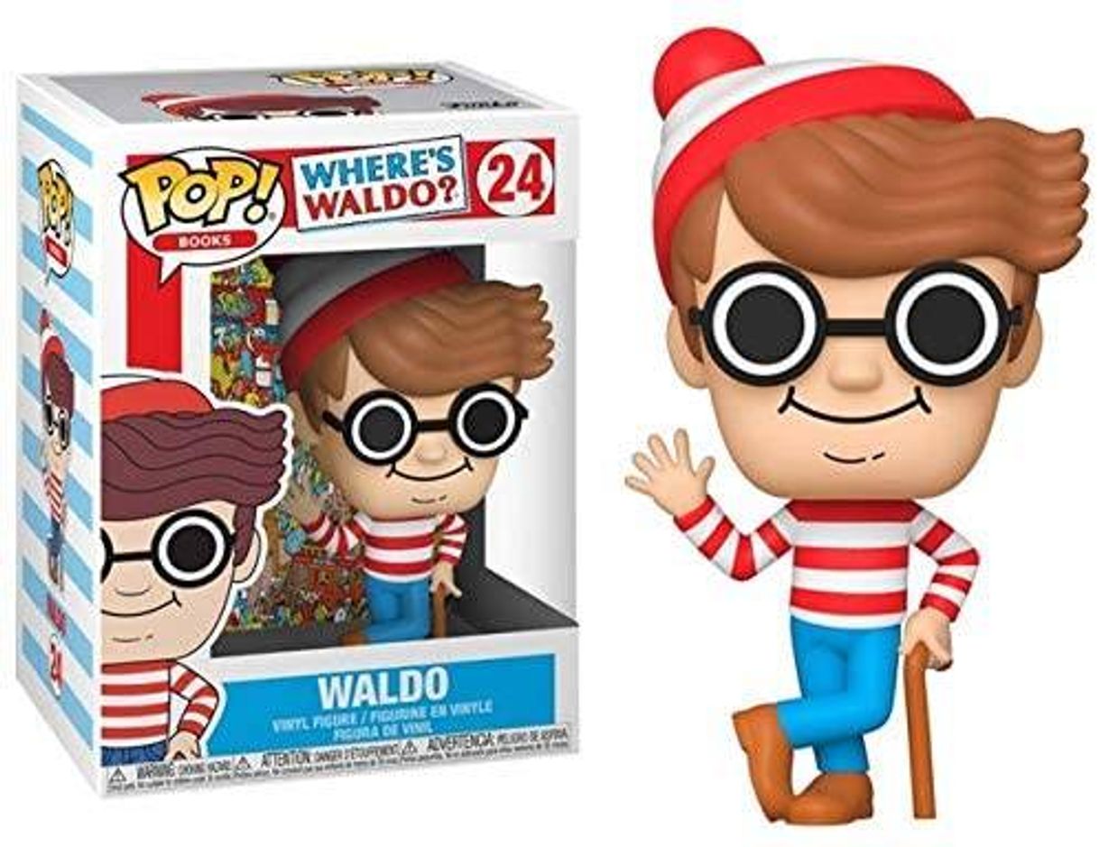 Fashion Boneco Where's Waldo? Onde Está Wally? Waldo Wally Pop Funko