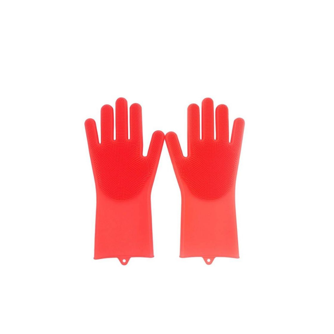 Productos Luvas de Silicone para Lavar Louça Vermelho