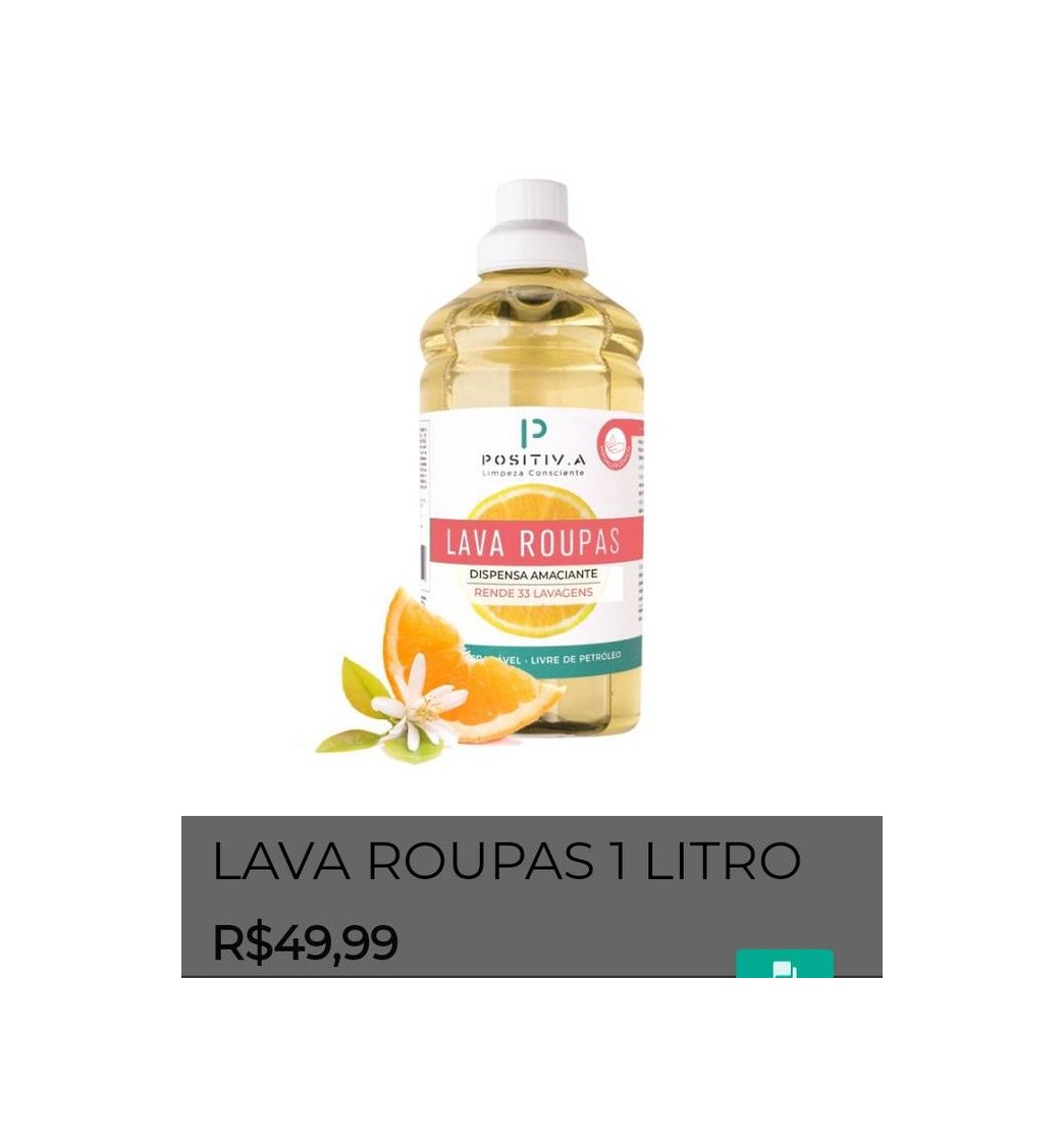 Producto Lava Roupas Biodegradável