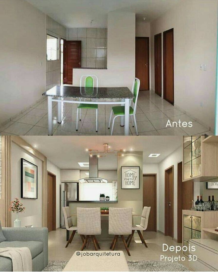 Moda Antes e depois; Decoração. 