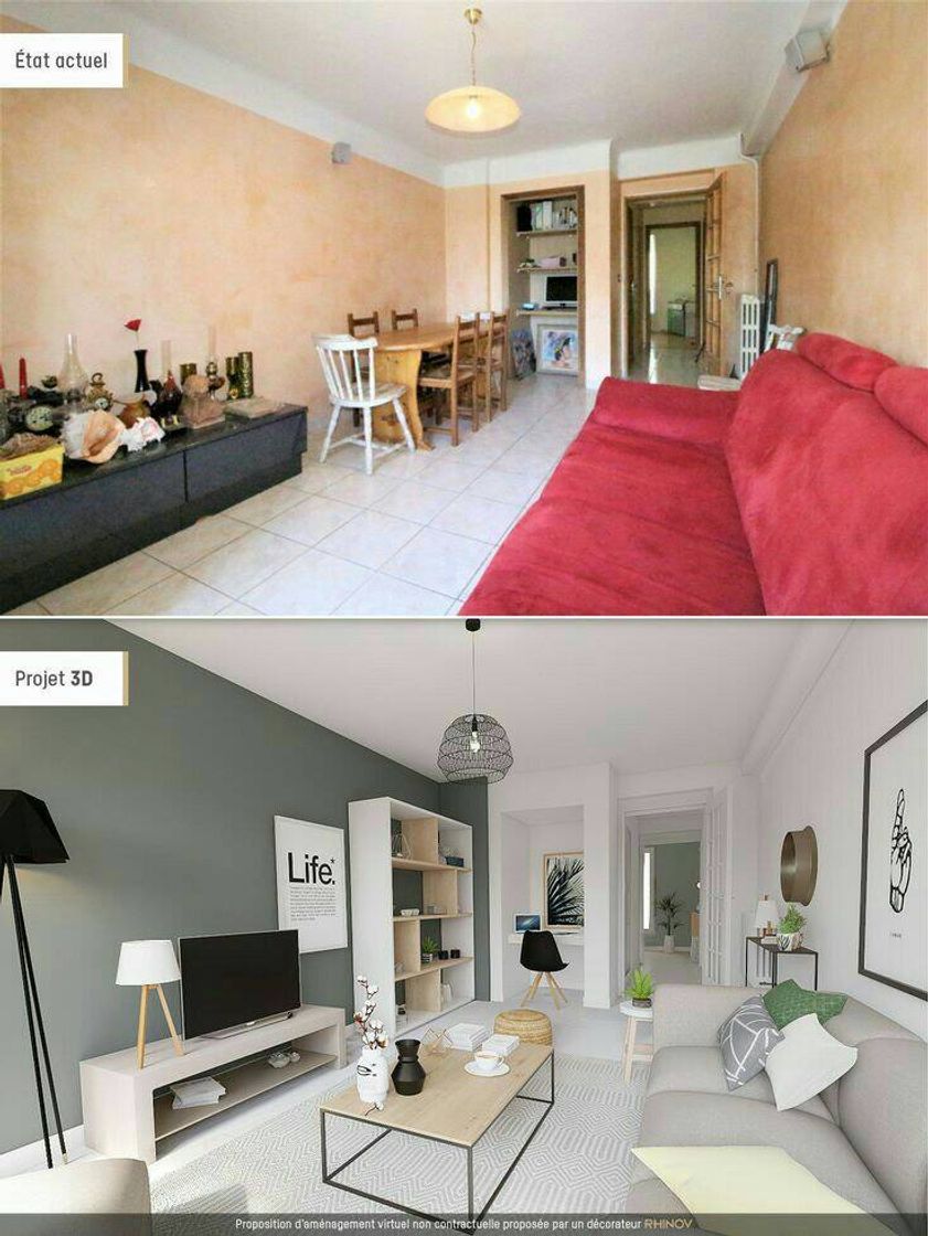 Moda Antes e depois; Decoração. 