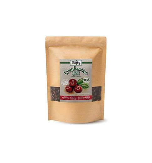 Biojoy Arándanos rojos BÍO, dulzura de fruta natural del jugo de manzana
