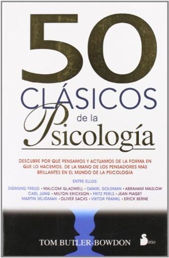 50 Clasicos de la Psicologia by Tom Butler-Bowdon