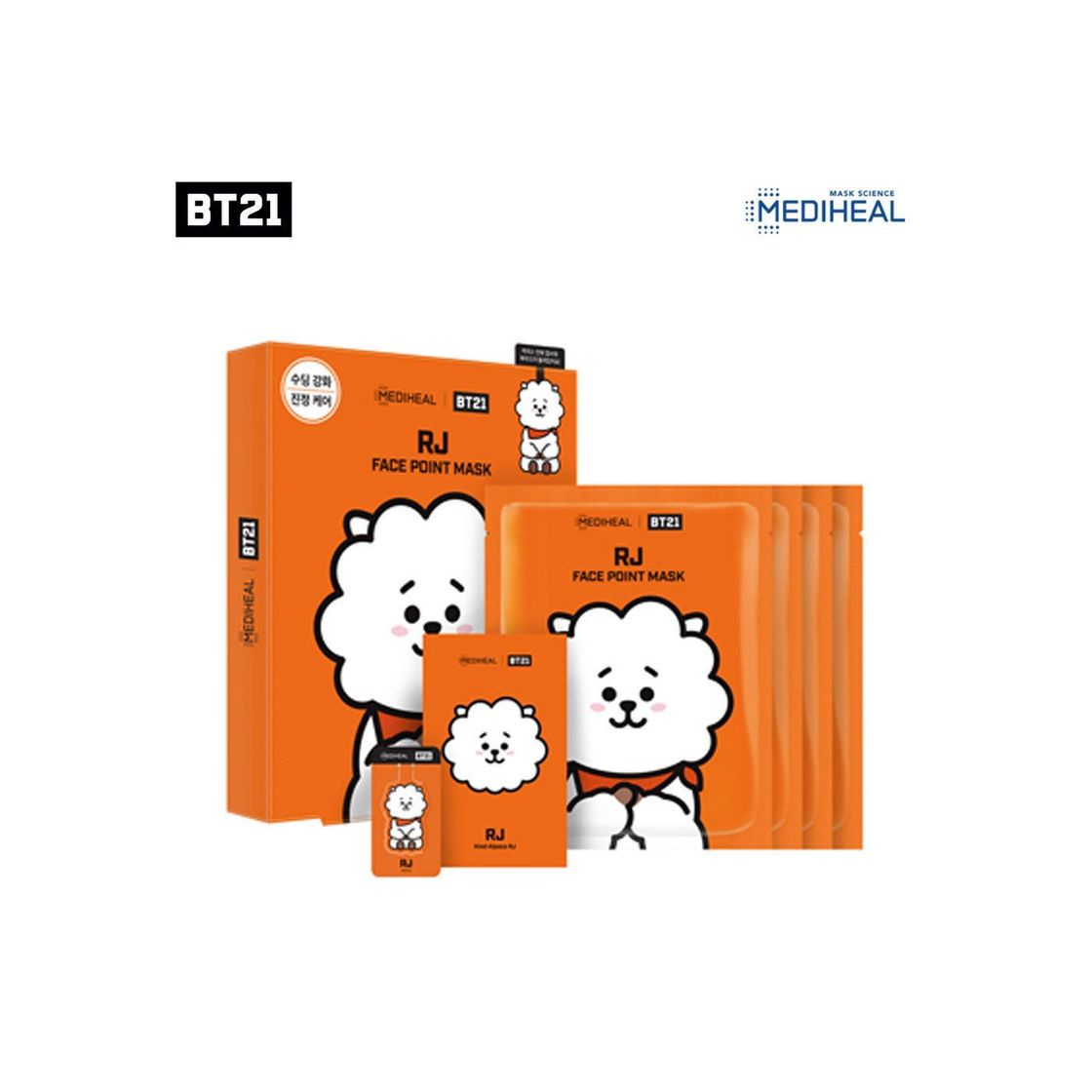 Product Mediheal BT21 RJ Face Point Mask (4pcs)