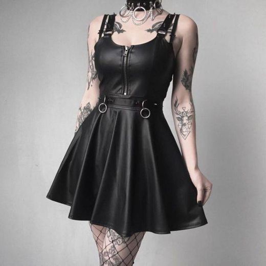 Vestido Black Gothic - Dark Light