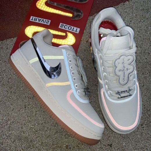 Sneakers UOMO NIKE Sneakers UOMO Air Force 1 Low Travis Scott AQ4211