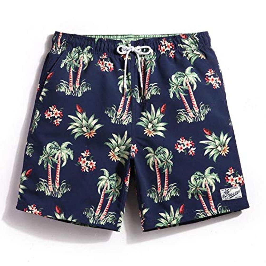 Fashion GEDHH Board Shorts Liner Sports Traje de baño para Hombre Pantalones Cortos