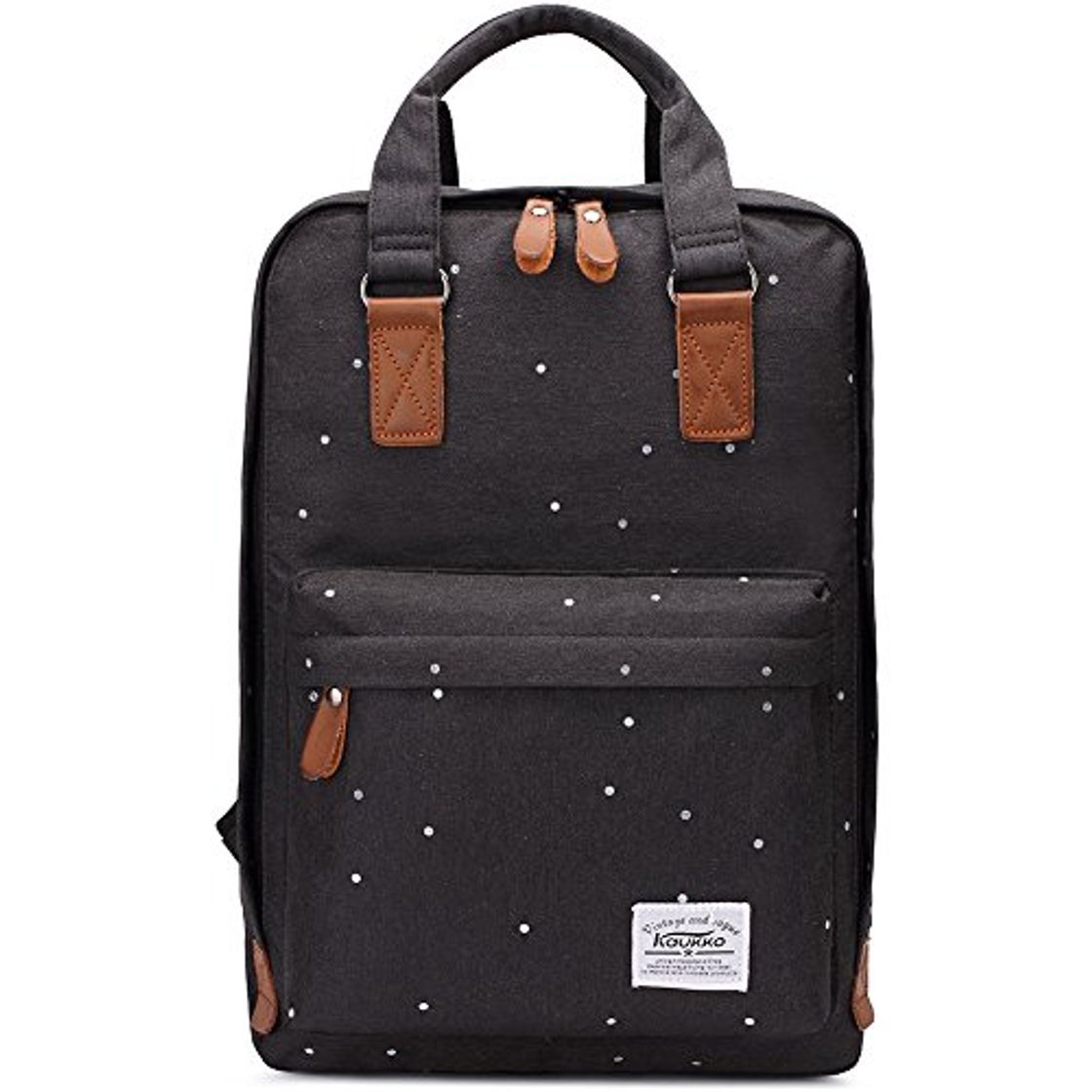 Social Bolsas escolares KAUKKO Mochila estilo Oxford Bolsa ligera Bolso del ordenador portátil