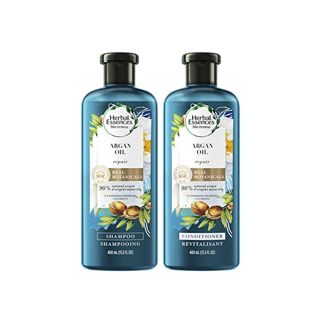 Productos Champú reparador de aceite de argán de Marruecos Herbal Essences Bio-renew