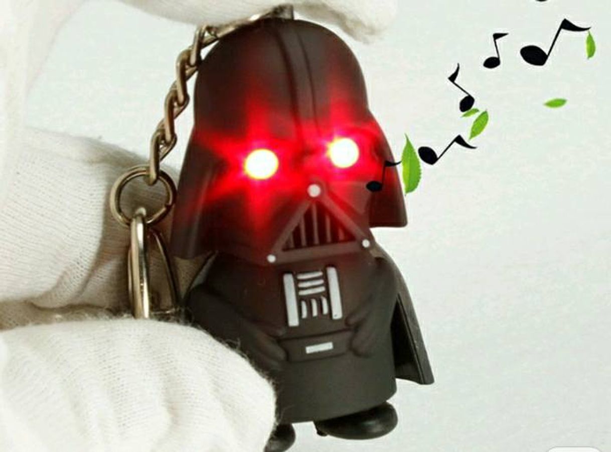 Moda Chaveiro Darth Vader com led e som 