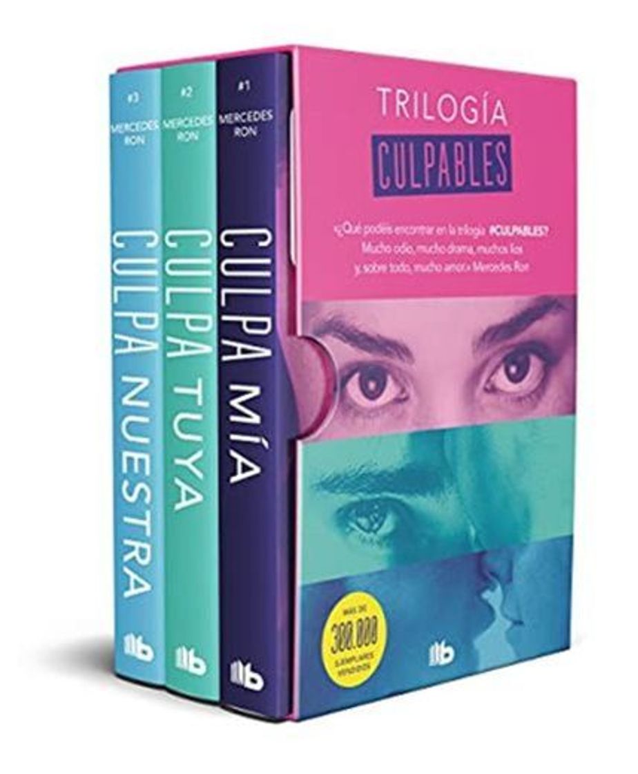 Libro Trilogía Culpables (estuche con: Culpa mía