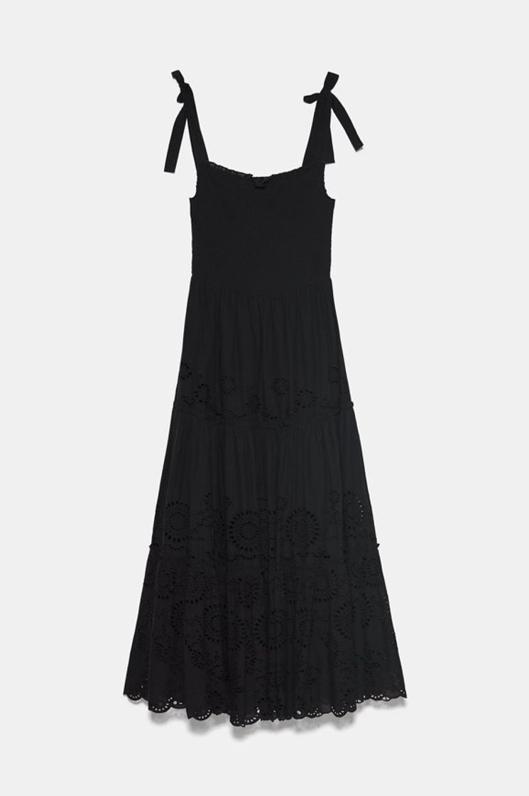 Fashion Vestido negro Zara