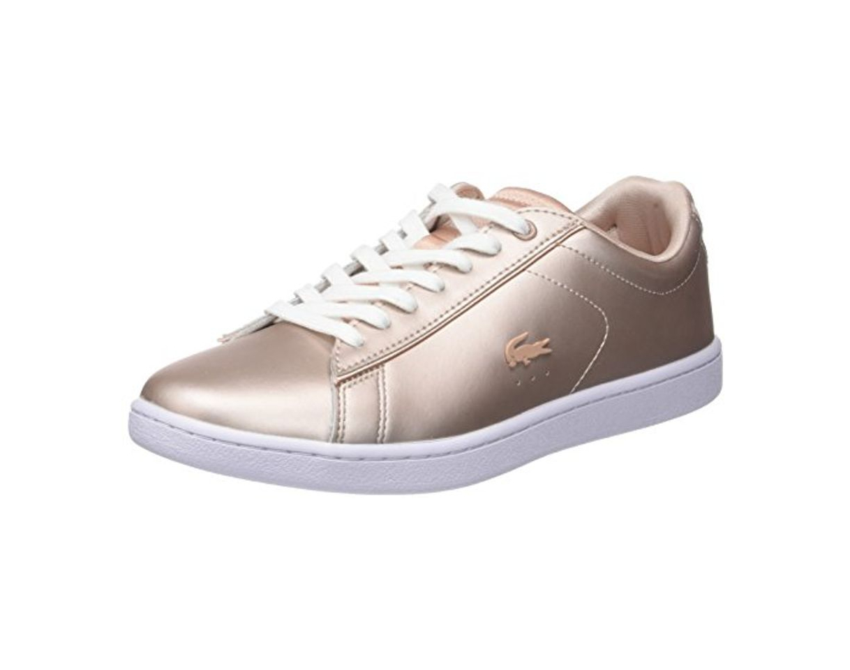 Moda Lacoste Carnaby EVO 118 7 SPW, Zapatillas para Mujer, Rosa