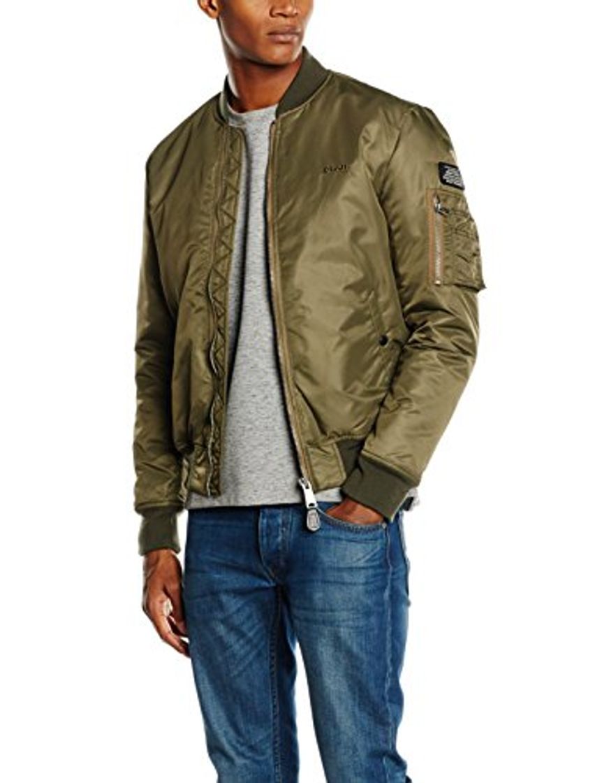 Producto Schott NYC Airforce1 Bomber Jacket, Chaqueta para Hombre, Green