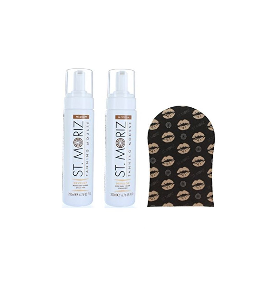 Belleza ST MORIZ instantánea autobronceadora Mousse MEDIUM