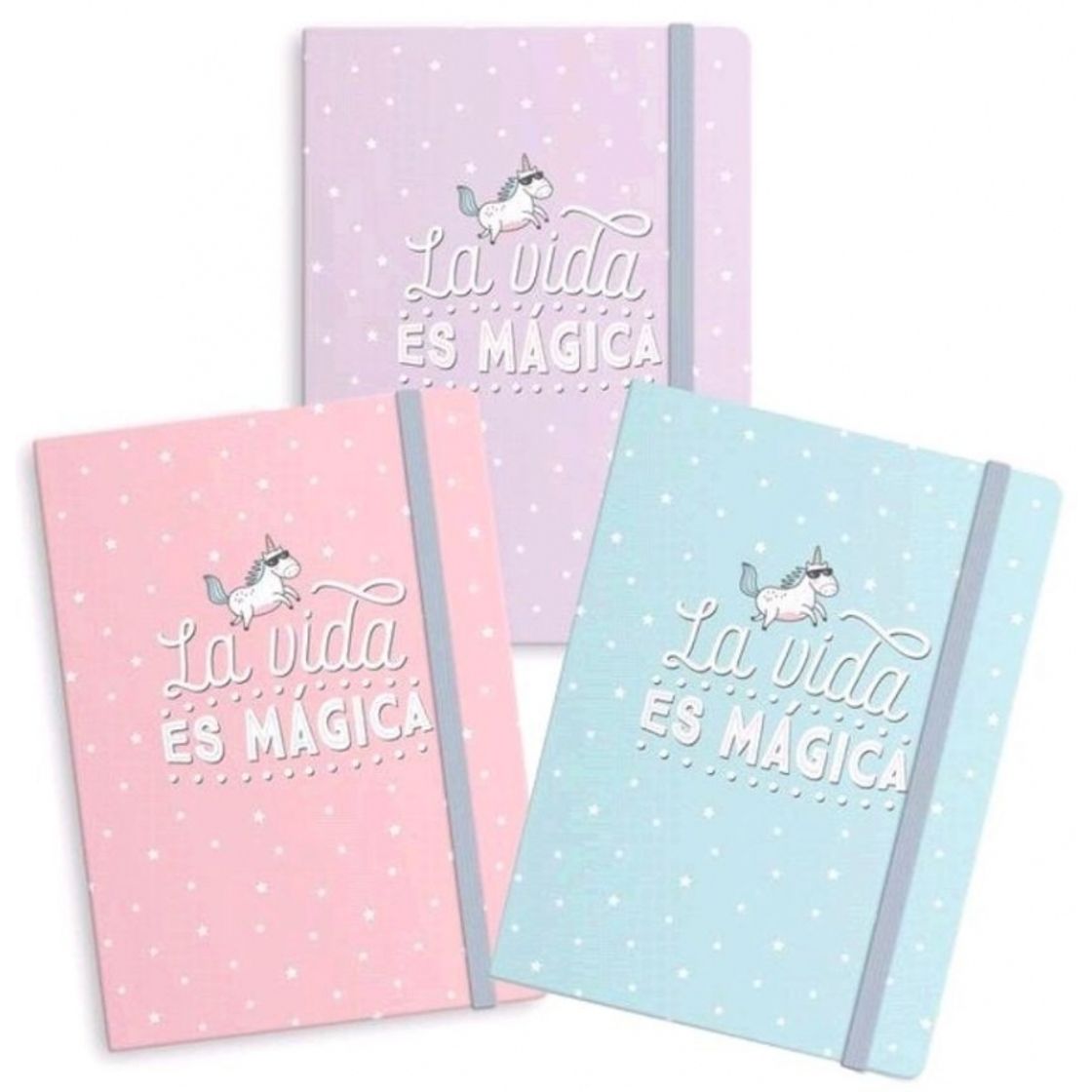 Moda Libreta unicornio colores pastel