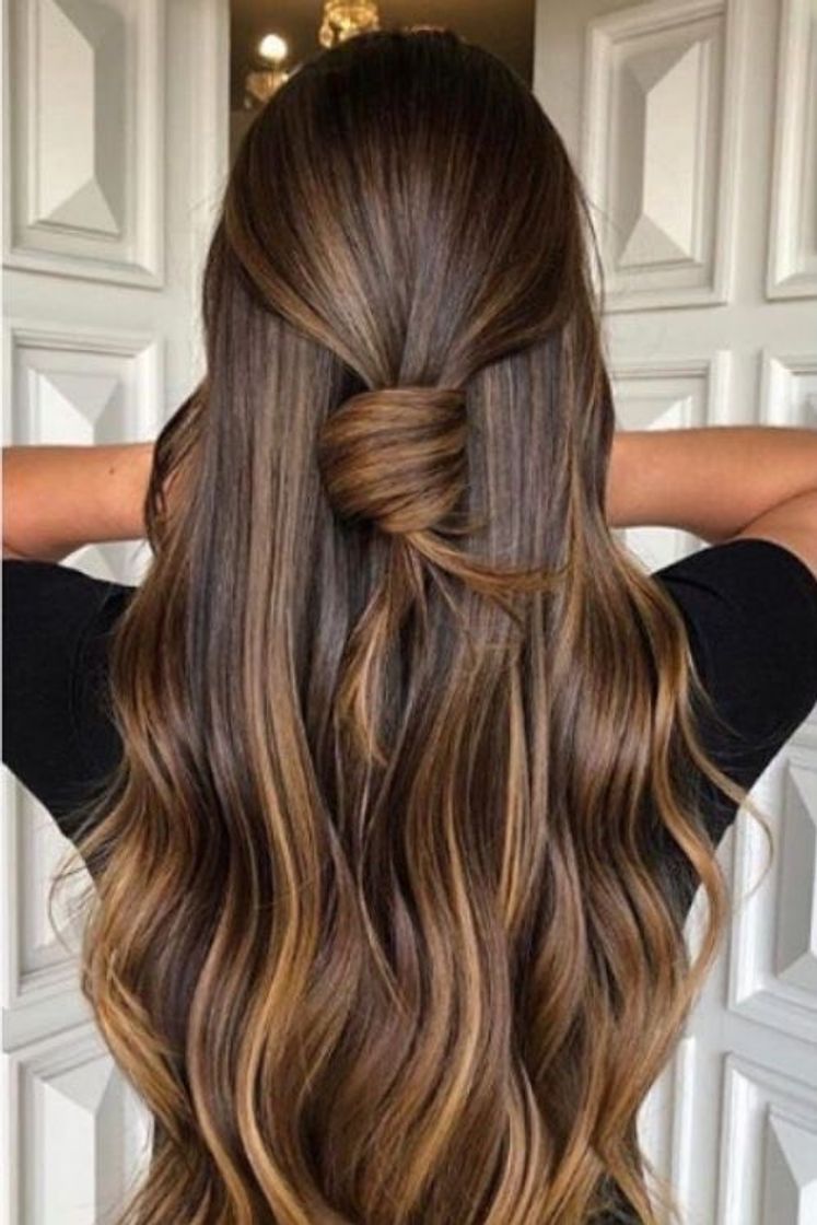 Moda Penteado simples e lindo!