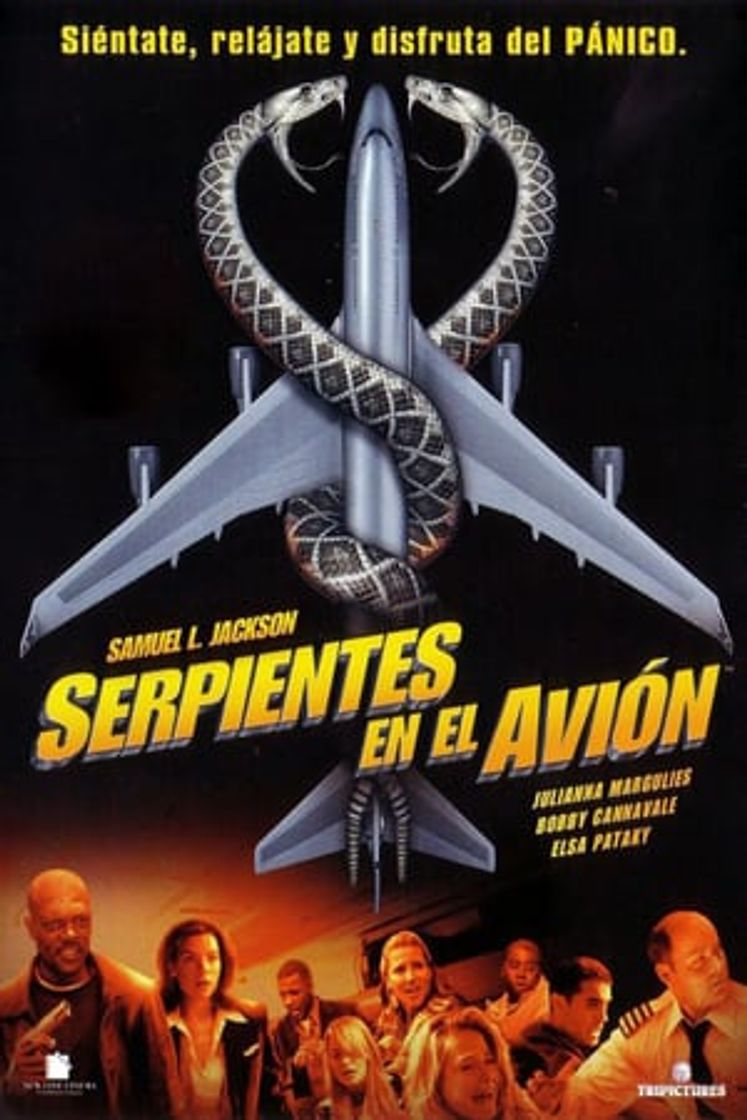 Película Serpientes en el avión