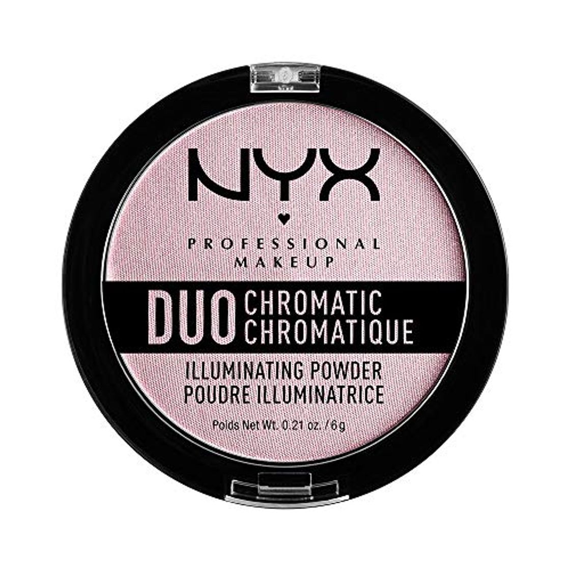 Social Nyx Professional Makeup Polvos Iluminadores Duo Chromatic Tono  2  Lavender