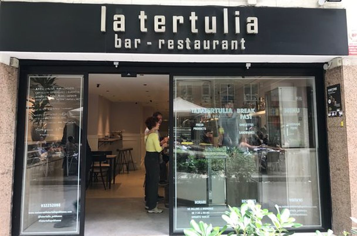 Restaurants La Tertúlia, bar restaurant