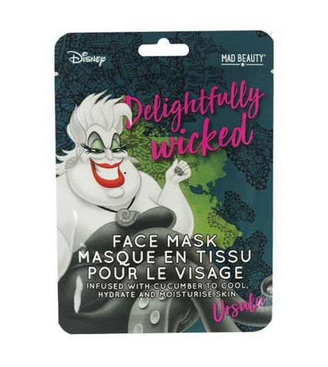 Mascarilla Facial de papel Disney - Úrsula