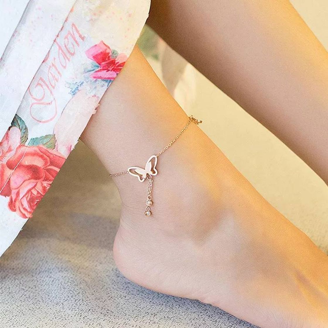 Social Golden/Silver anklet
