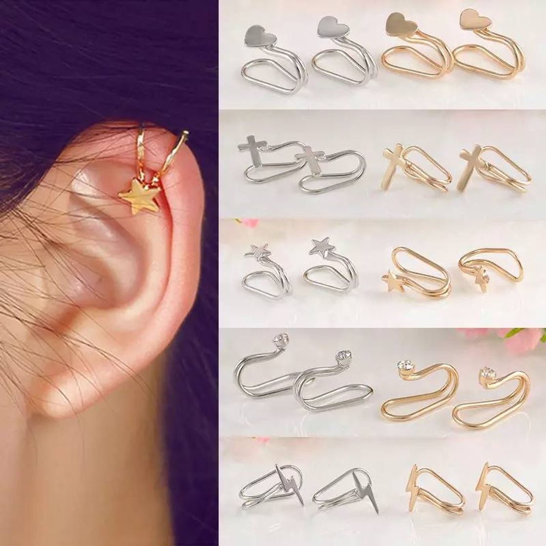 Social Fake piercing