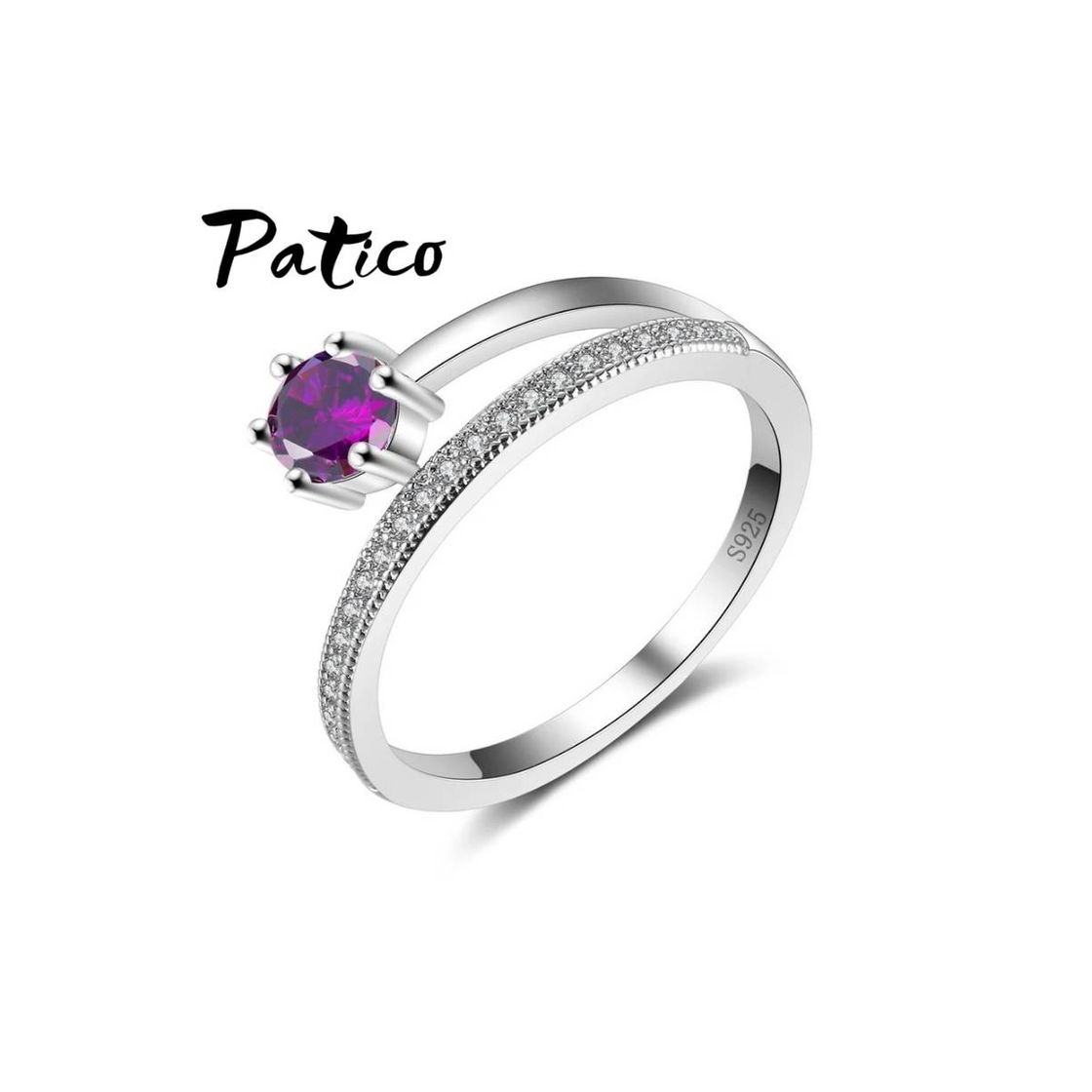 Social One Crystal Ring