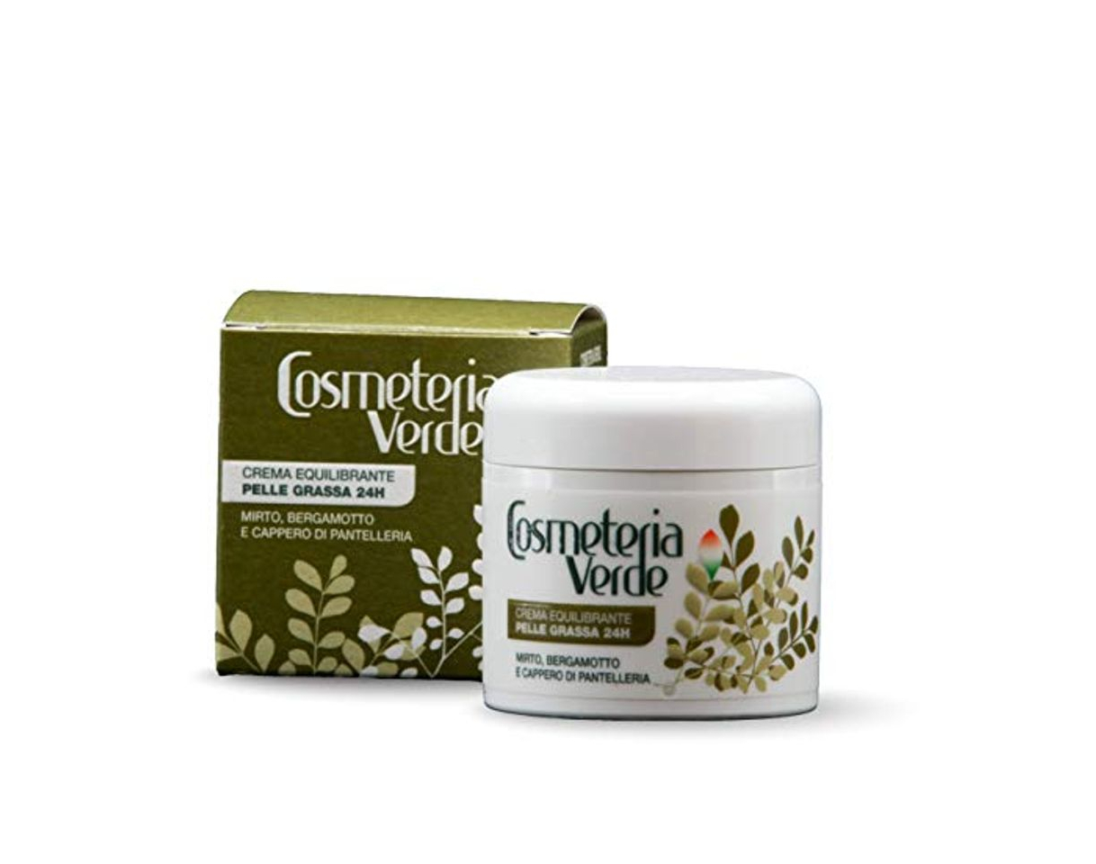 Crema Equilibrante Piel Grasa 24 H Cosmeteria Verde - Reduce las principales