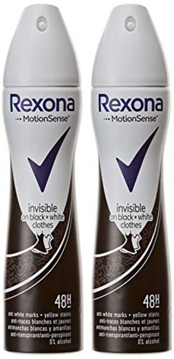 Rexona Desodorante Antitranspirante Invisible On White&Black Clothes