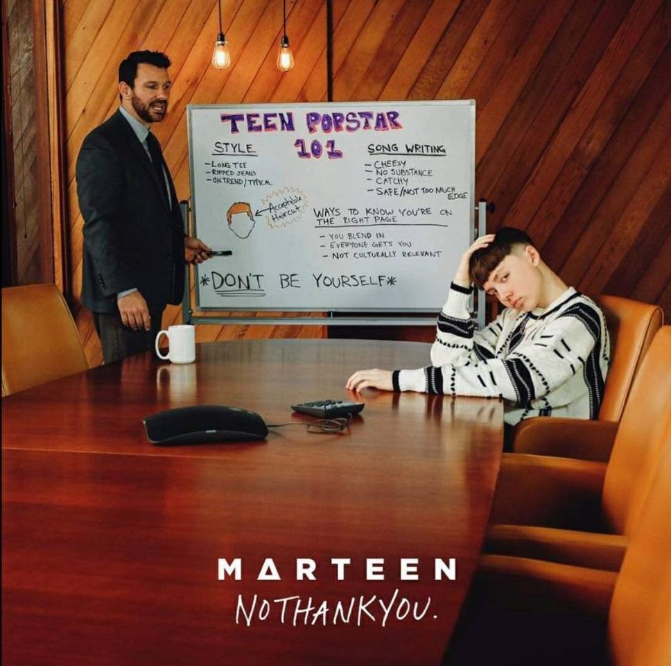 Canción NOTHANKYOU - MARTEEN