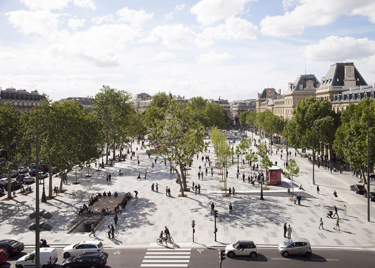 Lugar Place de la République