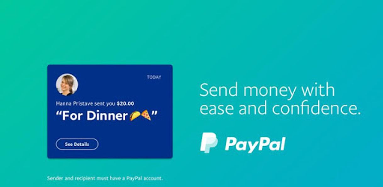 Moda PayPal Mobile Cash: Send and Request Money Fast - Google Play