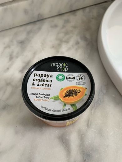 Organic Shop Jugosa Papaya Exfoliante Corporal