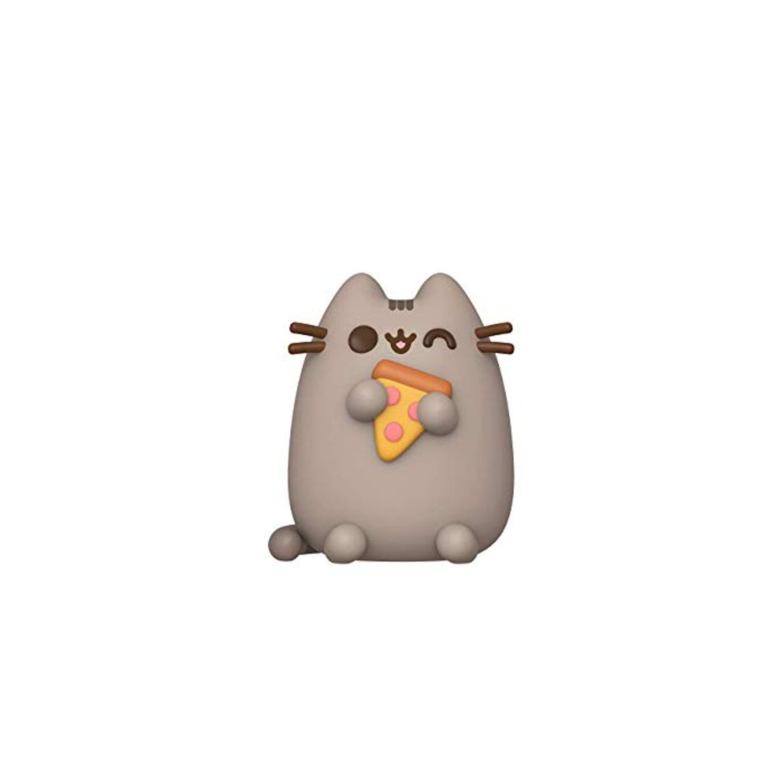 Social Funko- Pop Pusheen w/Pizza Figura Coleccionable, Multicolor