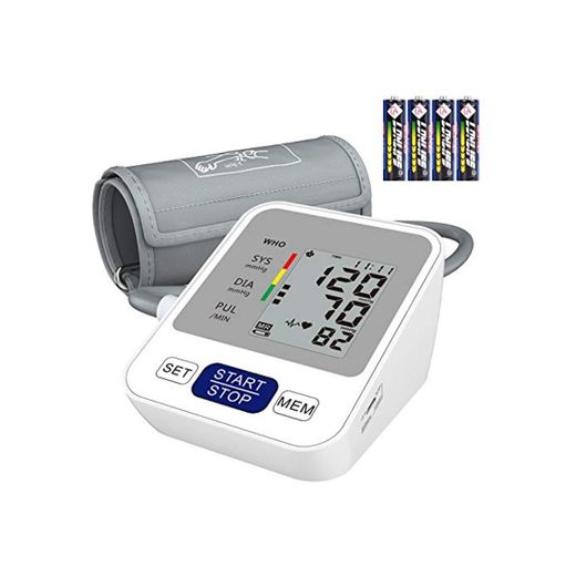 Annsky Tensiómetro de Brazo Digital, Automática de la Presión Arterial y pulso