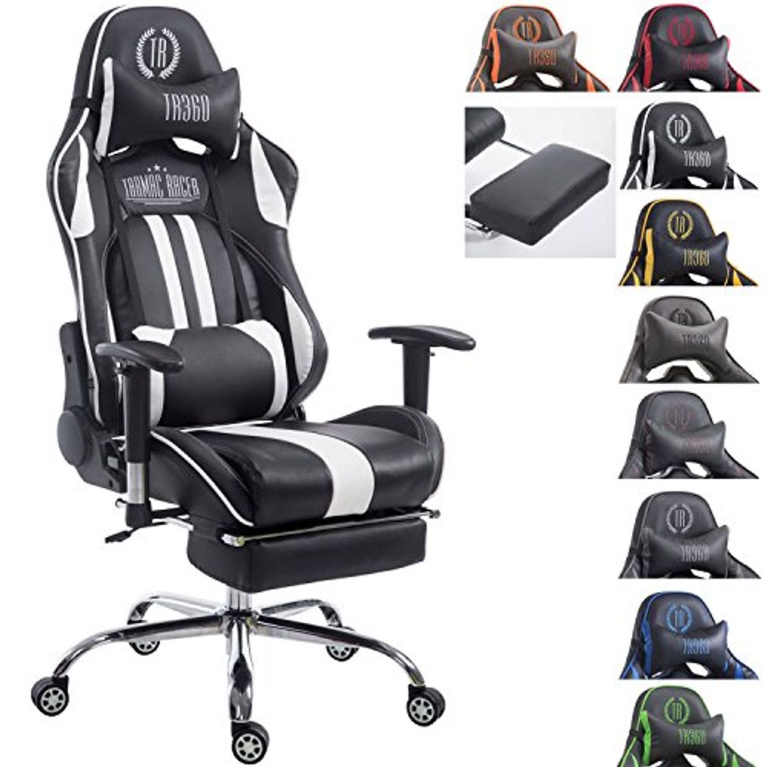 Social CLP Silla Racing XL Limit Tapizada en Cuero sintético I Silla Gaming