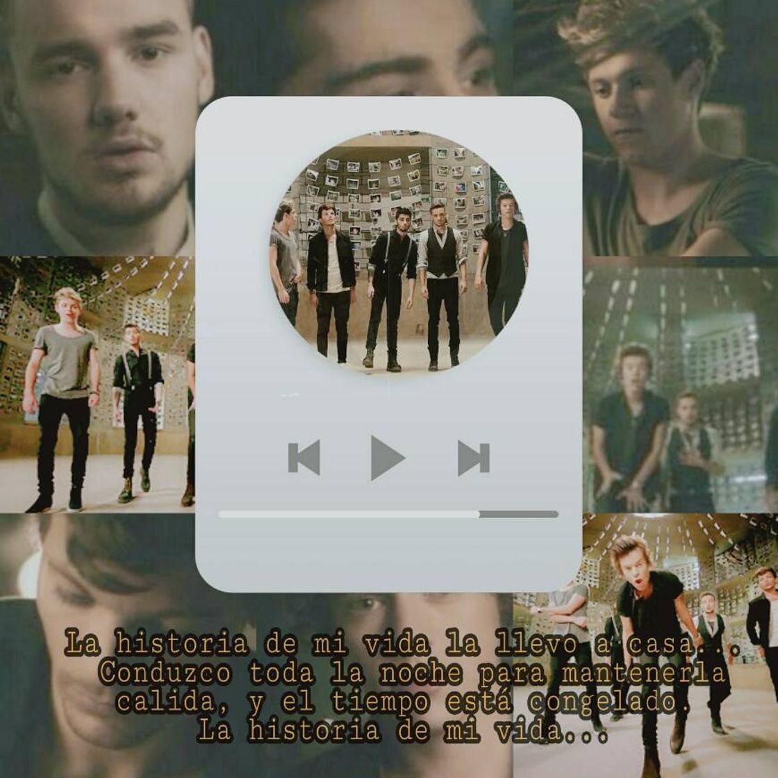 Canción Story of My Life