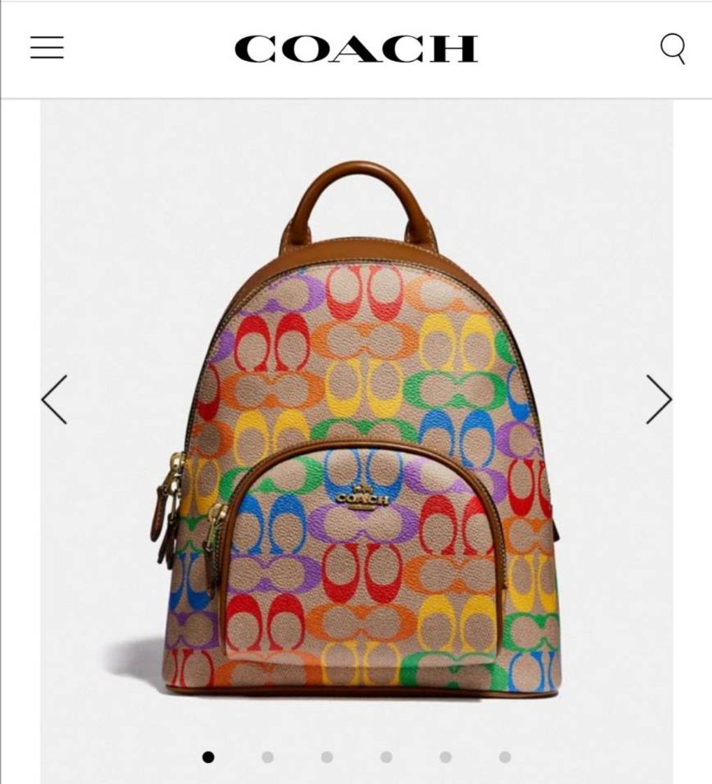 Fashion Mochila Rainbow/Pride Collection/COACH