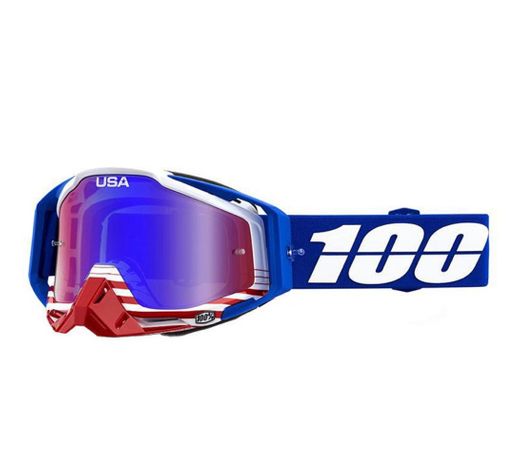 ‪Gafas de motocross 100% RACECRAFT ANTHEM- PANTALA IRIDIUM R