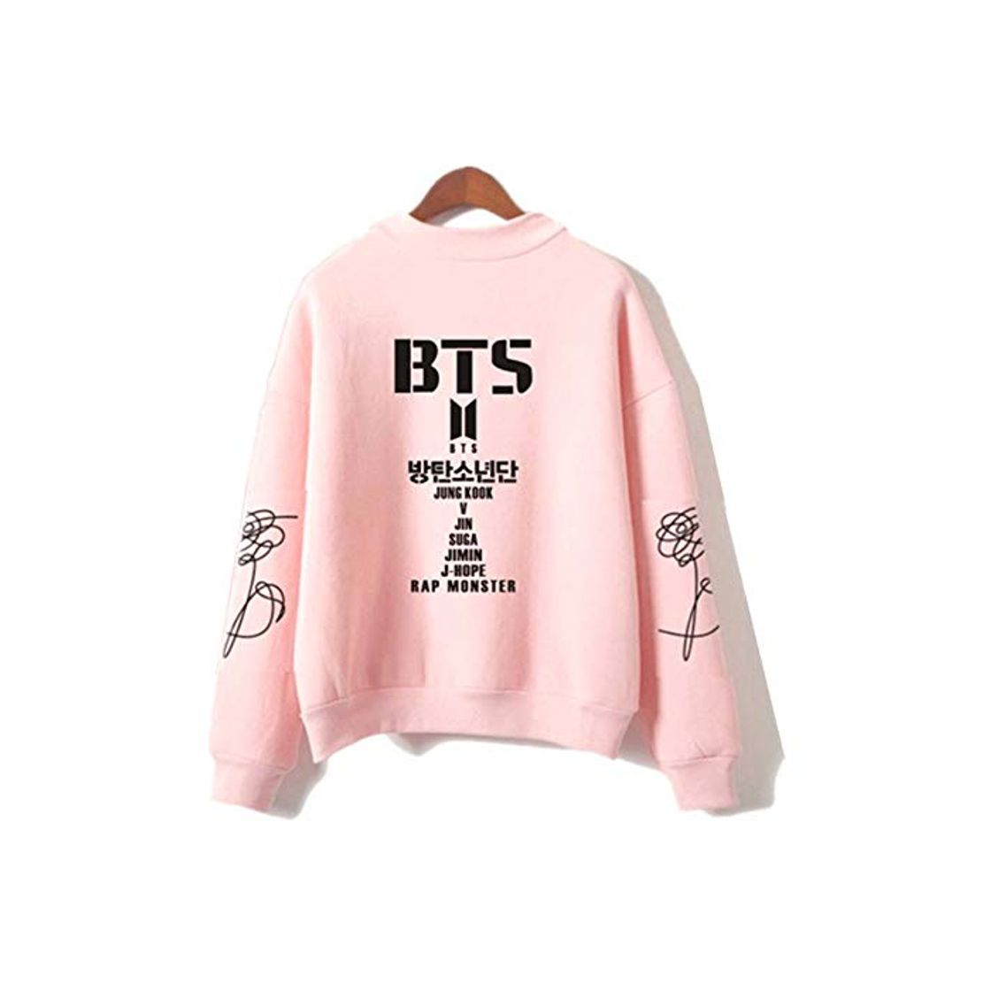 Products SERAPHY Unisex Sudaderas Sudadera de Cuello Alto para Army Suga Jin Jimin