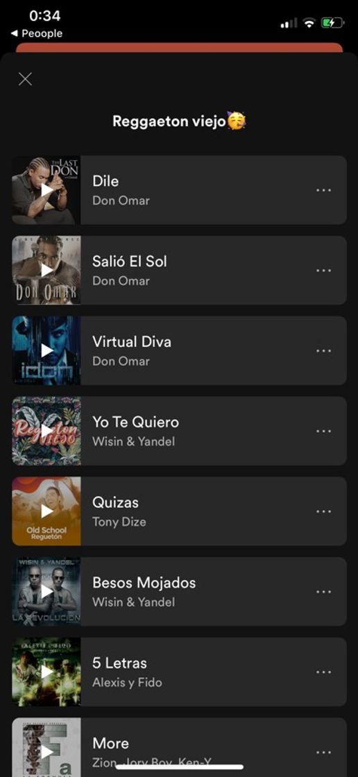 Canción Reggaeton