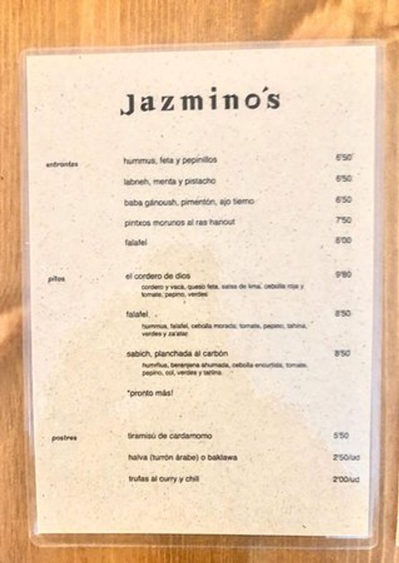 Restaurantes Jazmino's